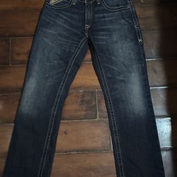 Dark blue ariat jeans