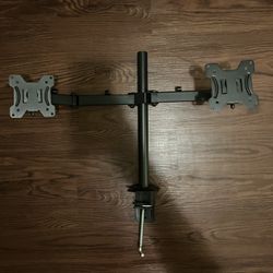 Dual Monitor Desk Mount, Full Motion Adjustable Monitor Stand 