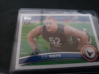 J.J. Watt Rookie Card