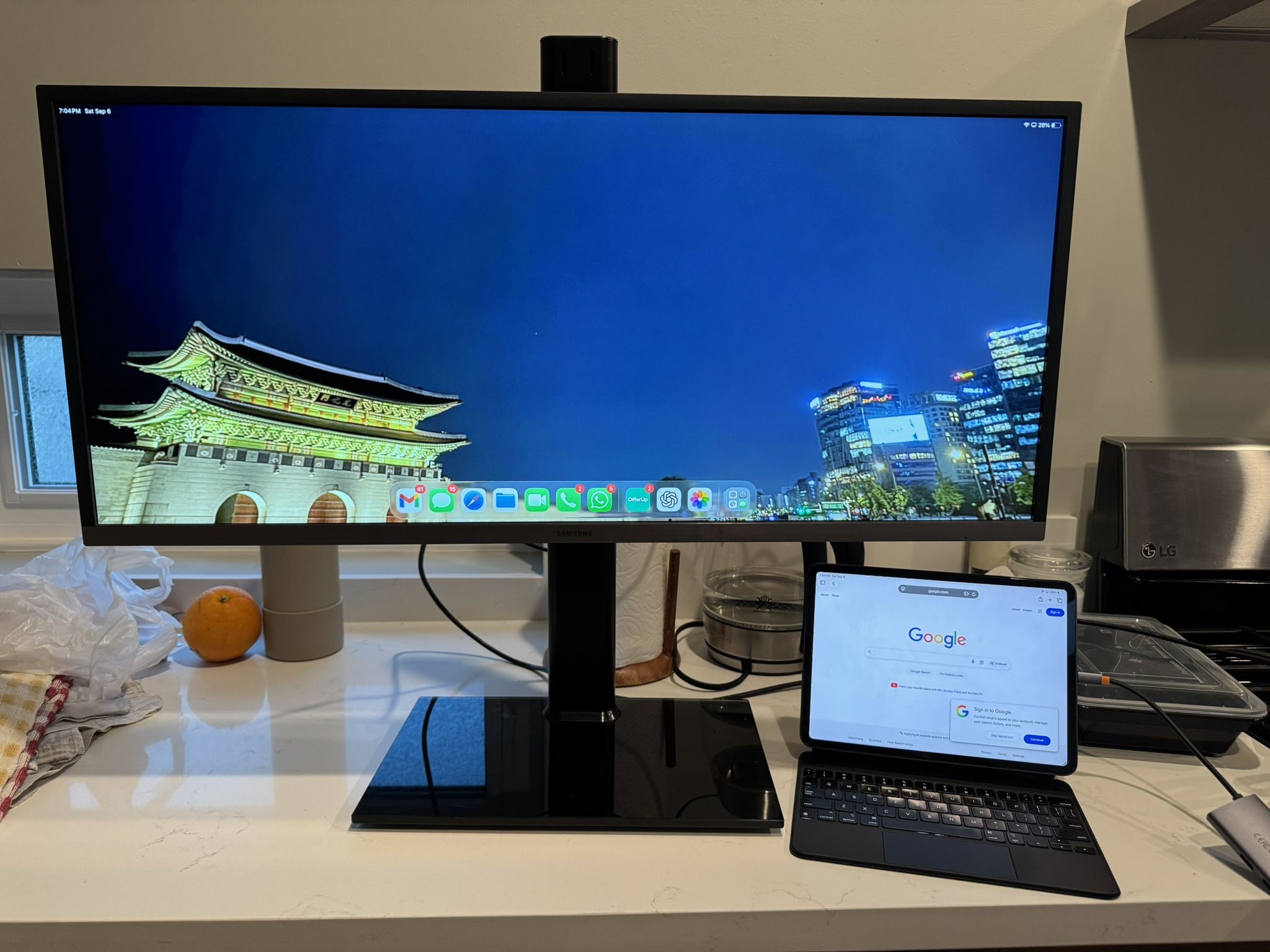 Samsung 34 inch widescreen monitor