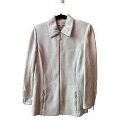 St. John Collection Zip Front Jacket Size 6 