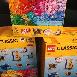 Classic Lego Sets #1101- $85 each Or $240 for ALL bundle