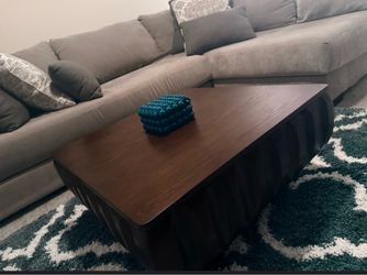 Living space Lunara 85" 2 Piece living room Sectional With LAF Facing Sofa