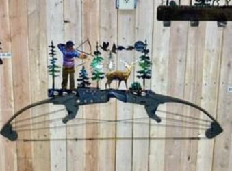 Metal Wall Mounts For Bows And Arms