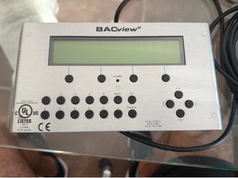 AutoMated Logic BACview4 Display Controller used #D740