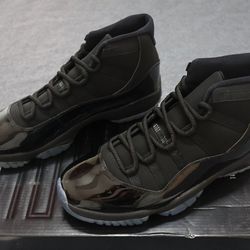Jordan 11 “Cap & Gown” All Black – Clean – Men’s Sneakers