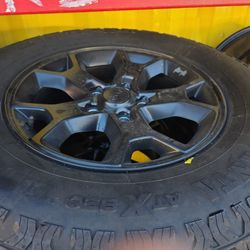 4 Used Rims And New Tires 