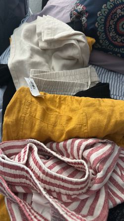 Only navy pants