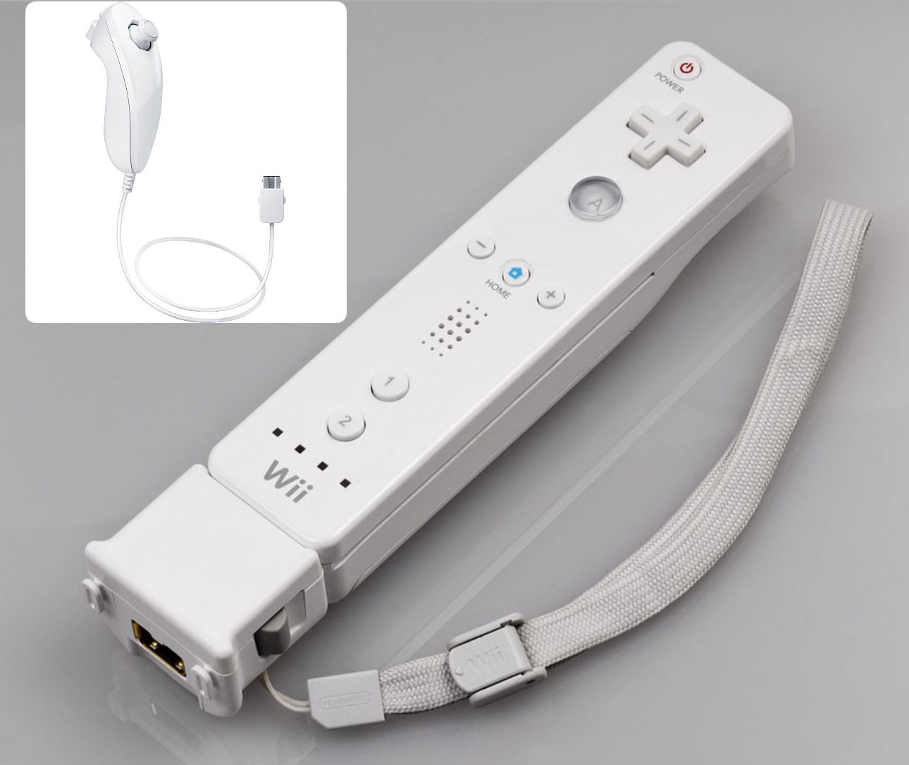 Nintendo Wii Remote Motion Plus & Nunchuck