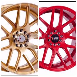 F1R 18" Wheels fit 5x100 5x120 5x114 (only 50 down payment/ no CREDIT CHECK)