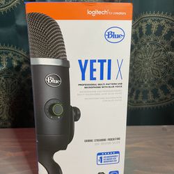 Yeti X Professional USB Multi-Pattern Condenser Microphone