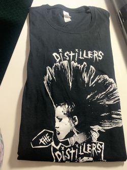 Gildan soft style The distillers Black T-shirt