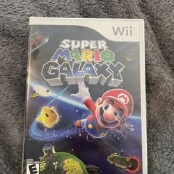 SUPER MARIO GALAXY (NINTENDO Wii 2007) WITH MANUAL - Brand new-Factory Sealed