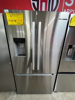 Bosch Stainless Steel French Door Refrigerator
