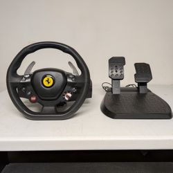 488 Ferrari trustmaster steering wheel