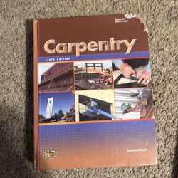 Carpentry book sixth edition