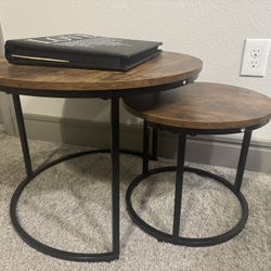 Round Wooden Coffee Tables 