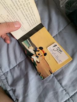 💰 BEST OFFER WILL BE ACCEPTED OUT OF PRINT DISNEY MICKEY MOUSE ANIMATED FLIP BOOK 📕