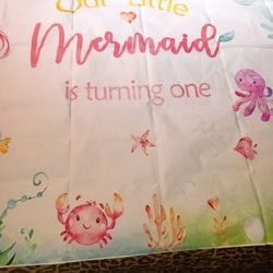 Birthday Banner (Mermaid)