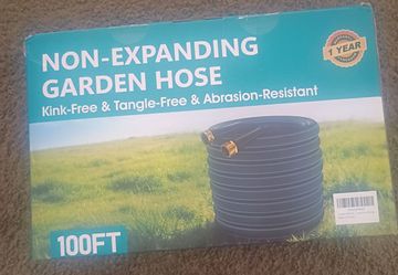 Non-Expanding Garden Hose 100ft BRAND NEW UNOPENED