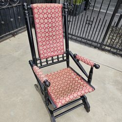 1880s Spindle Rocking Chair Antique Vintage Victorian Era