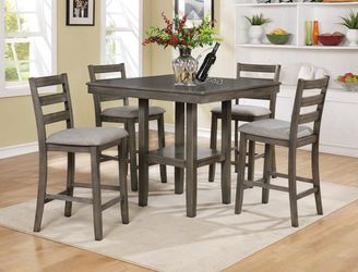5-piece counter height set