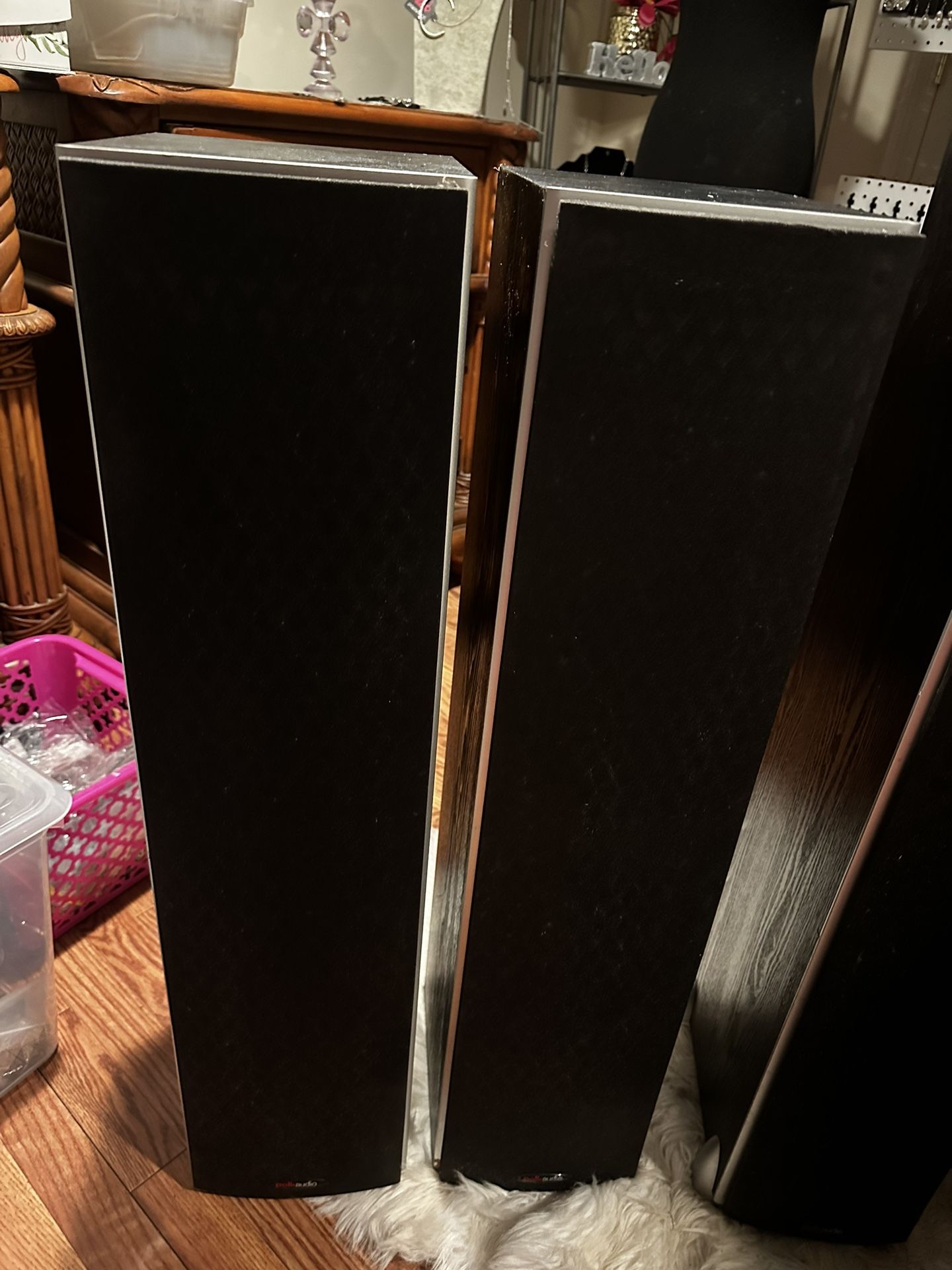 2 Sets Of Polk Speakers