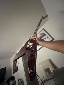 Dean V 79 Trans cherry (Floyd Rose Collab)