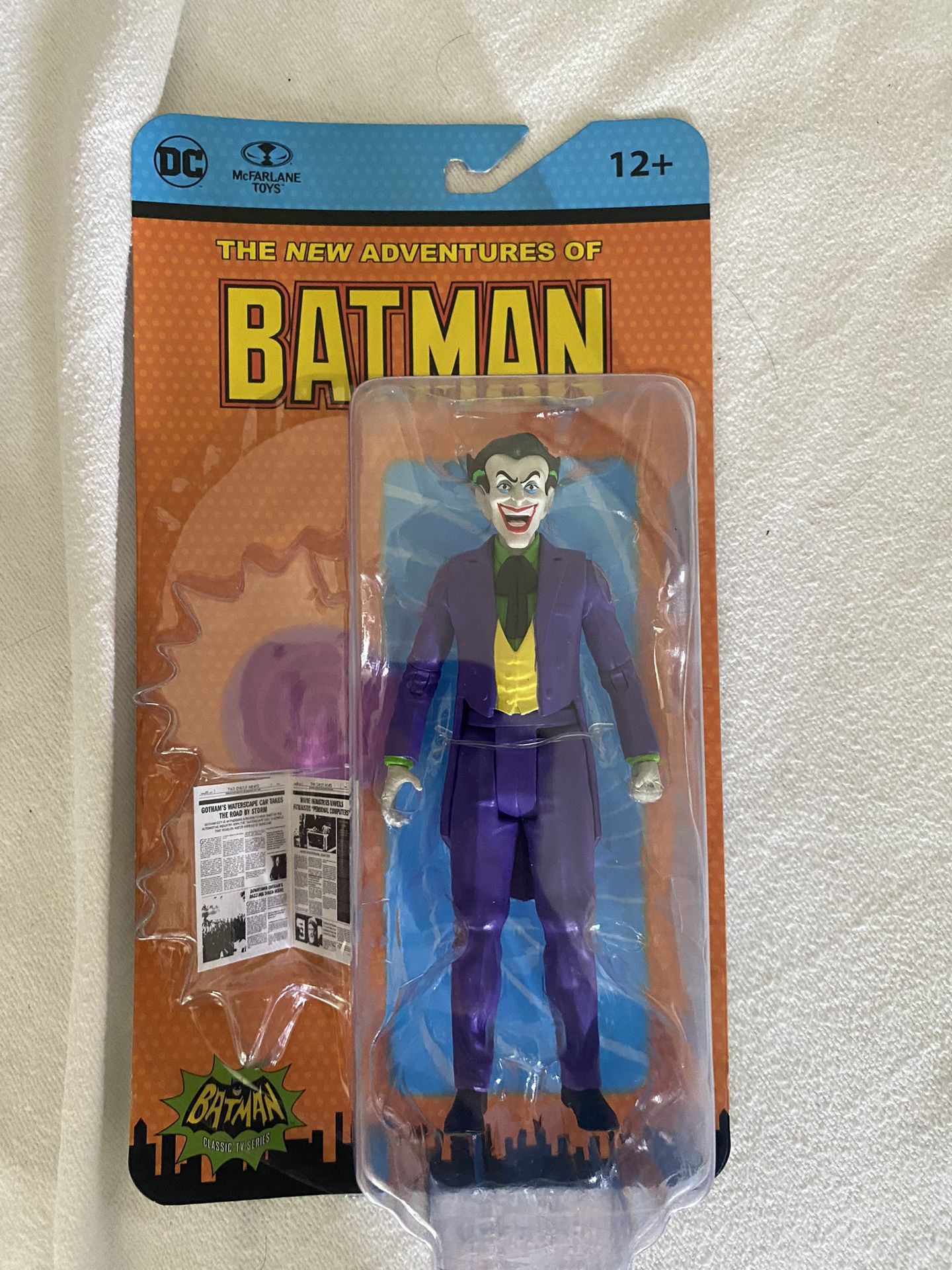 Mcfarlane Toys Batman 66 Retro The New Adventures Of Batman Joker Action Figure