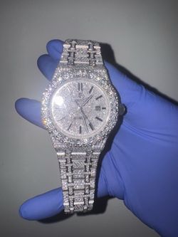 Moissanite AP watch