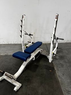 Hoist Adjustable Olympic Bench Press