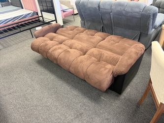 Sleeper sofa with storage