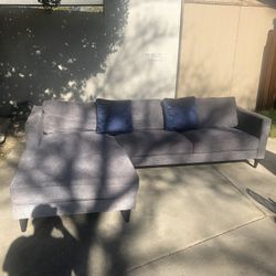 Grey Sectional Couch 