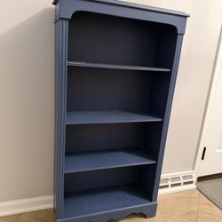 Blue Bookshelf