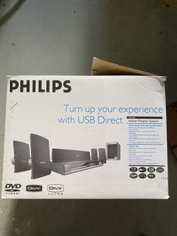 Philips Home Theater System and 32 In Samsung TV