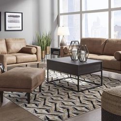 Arroyo Caramel Living Room Set


