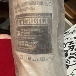 Flexible, aluminum foil duct