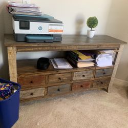 Media Entertainment Center Side Table 