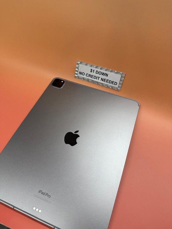 Apple IPad Pro 12.9 Inch 6th Gen Tablet - Only $1 Today Pay The Rest Later!