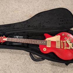 Gibson Les Paul Thin Red/Gold/Creme Custombuckers