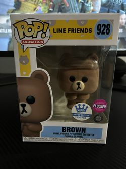 Funko Pop Brown Flocked