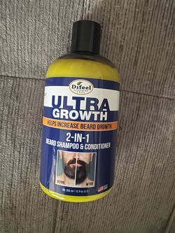 Beard growth shampoo-conditioner