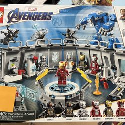 Lego Avengers: Iron Man Hall Of Armor 