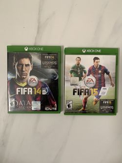 FIFA 14 & 15 + Guitar Hero For Xbox One