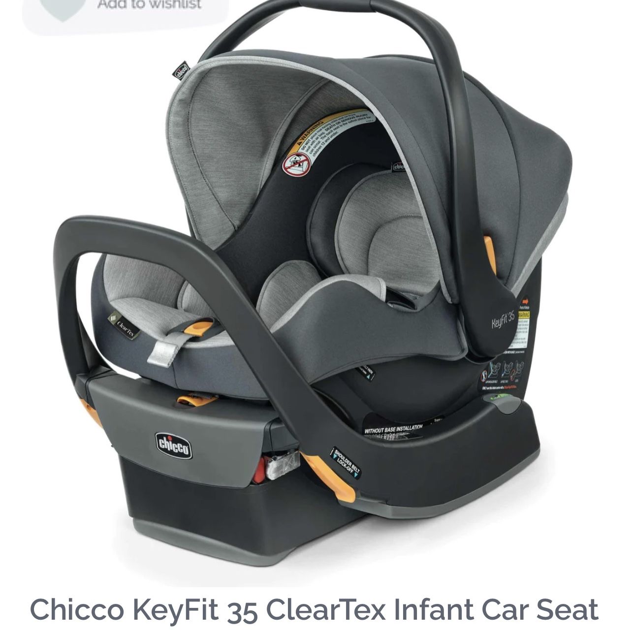 Chicco KeyFit 35 Infant Car Seat And Base