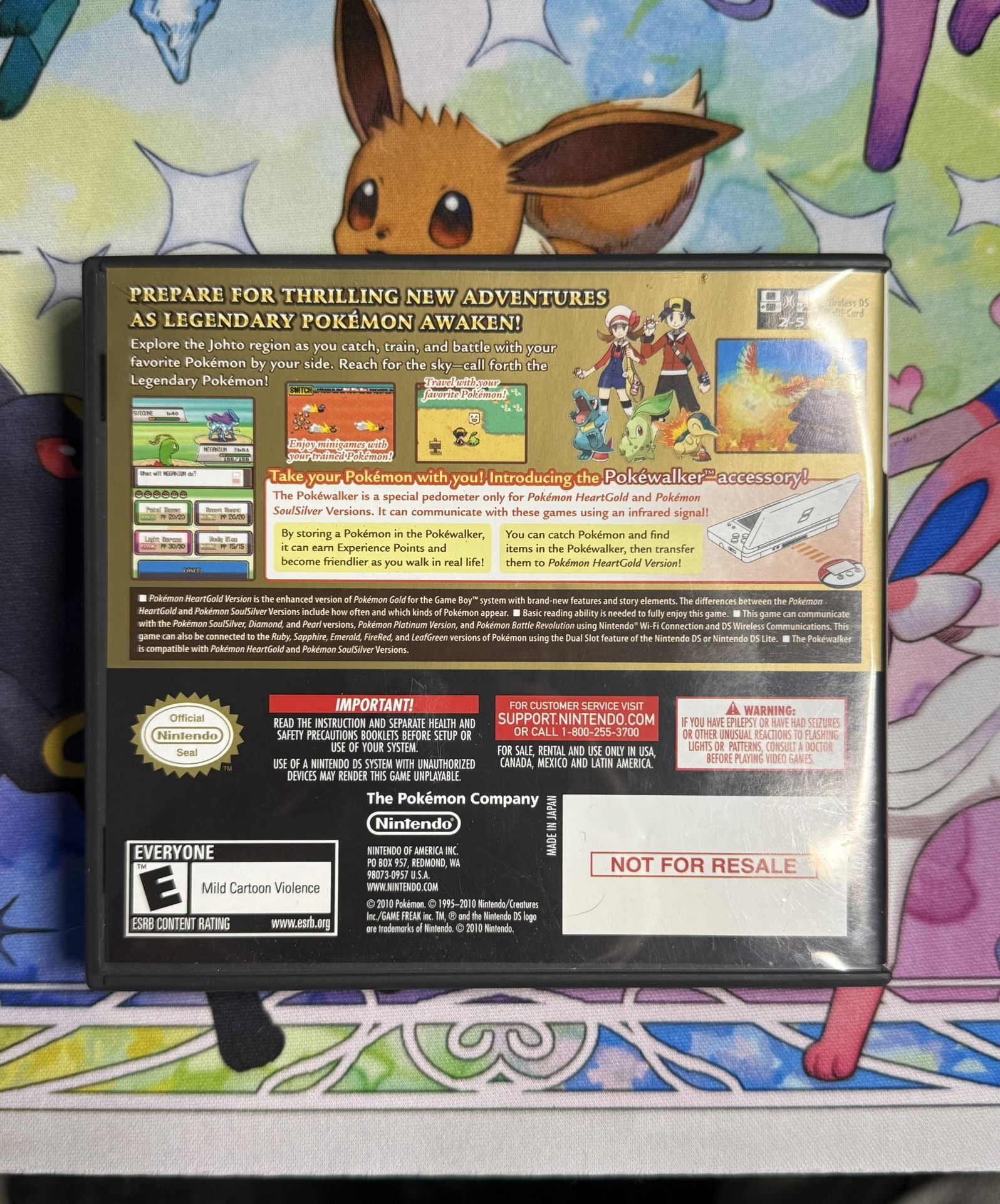 Pokémon HeartGold DS Game