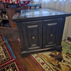 Rustic Bar Cabinet 