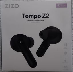 Tempo z2 black earbuds