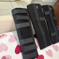 3 new breg knee braces