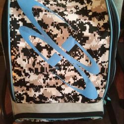 Boombah Bat Bag And Two Bats 